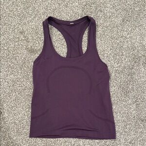 Lululemon Women's Purple Racerback Tank Top